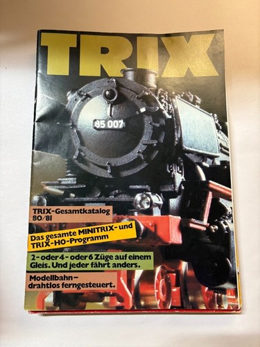 Trix katalog vintage sammler - katalog,