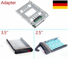 2.5" 3.5" SAS SATA HDD Rahmen Tray Adapter für HP DL360 ML350 DL380 G7 G6 G5