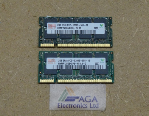 Hynix 4gb pc2 5300s - 2gb), pc2-5300s