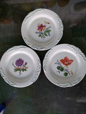 3 Villeroy & Boch Foglia  Teller Ø 17 cm neuwertig signiert I.Lücke bemalt 