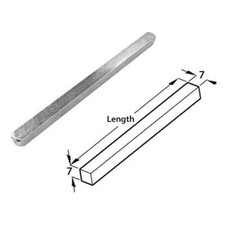 7 mm einfache Stabspindeln von 60 mm bis 140 mm - Türgriffe und PVC-Fenster