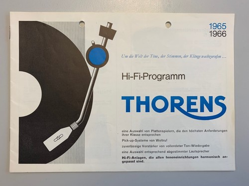 Rare original vintage thorens - vintage,
