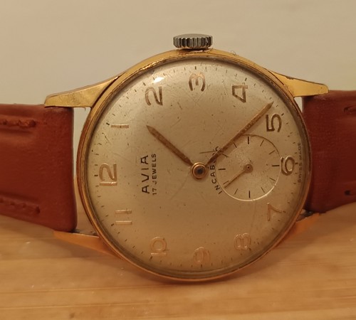Vintage avia uhr - vintage,