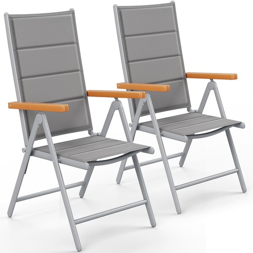2er set alu balkonstuhl - set,