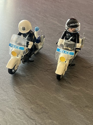 Playmobil motorrad polizei - motorrad,