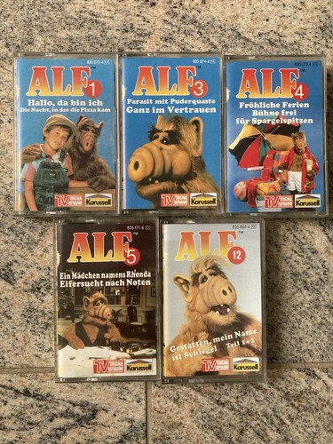 Alf hörspiel kassetten folgen - alf-hörspiel-kassetten,