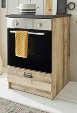 Herdumbauschrank Küche Unterschrank Used Wood Vintage Küchenschrank Stove 60 cm