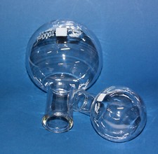 Rundkolben glatter Enghals, Borosilikatglas 3.3, JoanLab, 250 oder 1000ml