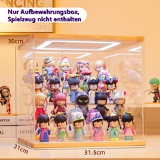 Große Acryl Vitrine Einzelvitrine Plexiglas L Figure Modellautos 31.5*31*30cm