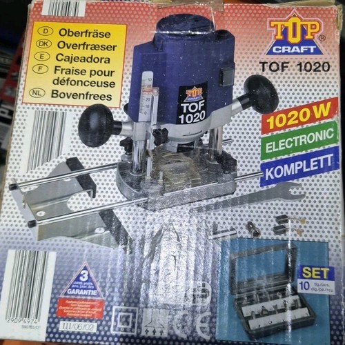 Oberfräse tof 1020 top - 1020, craft