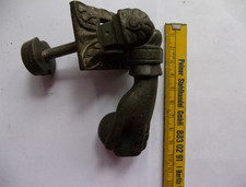 Antiker figürlicher Türklopfer in Form einer Hand Original 1900 Gründerzeit