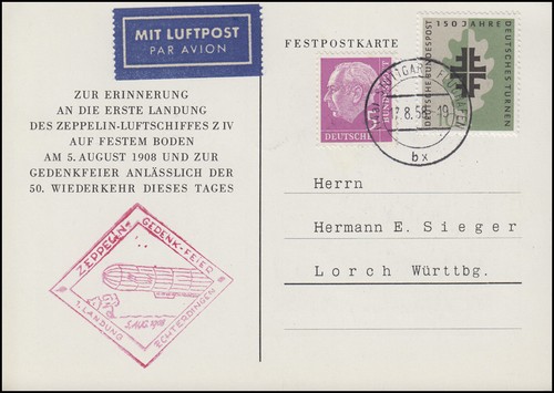 Festpostkarte