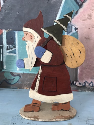 Vintage weihnachtsmann - vintage,