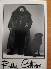 Robbie Coltrane Autogramm Signiert Drucksigniert AK Harry Potter