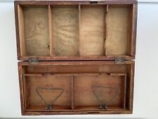 Antike Holz Kasse Vintage Original 