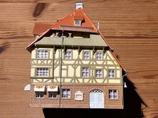 faller h0 gebäude Fachwerkhaus gebaut