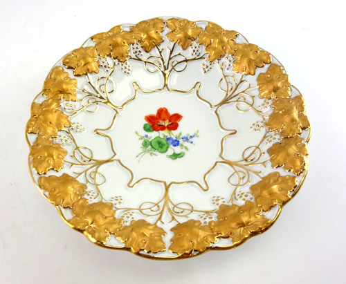 Meissen prunkteller porzellan - meissen,