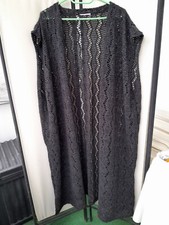 Weste Jacke Chasuble ULLA POPKEN? XL bis 3XL grau anthrazit Viskose Wolle Cotton