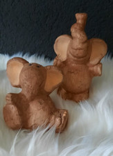 2 süße Elefanten, Elefanten-Dekofigur, Elefantenfiguren, Elefant, Geschenk, 