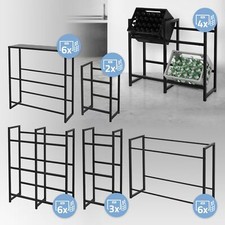 Getränkekistenregal Kastenregal Getränkeregal Kastenständer Stahl 2-6 Kisten