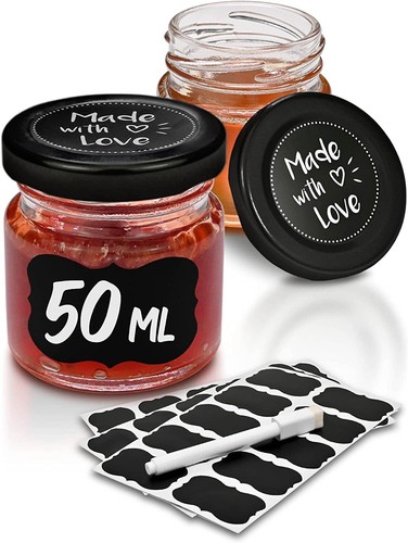 Mini marmeladengläser - 24,