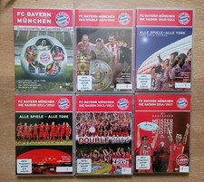 6x Fc Bayern München Bundesliga Saison DVDs