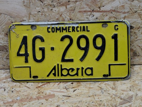 Nummernschild kanada alberta - kanada,