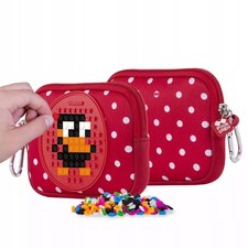 Federmappe Tasche Rot Panel