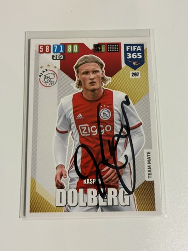 Kasper dolberg autogramm - dolberg,