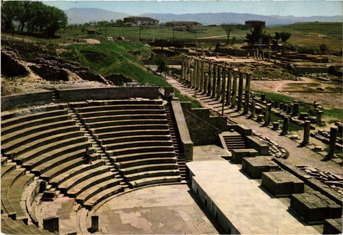 Cpm bergama theatre of - ak,