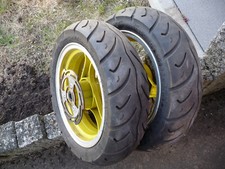 Roller Radsatz komplett  Beide 12 Zoll / Rollermarke , AMG- Fighter 50