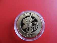 * Irland 25 Euro (Ecu) 1997 Messing PP * Haselmaus  (Schub155)