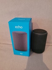 Amazon Echo (3. Generation) - Smarter Lautsprecher mit Alexa - Anthrazit (Stoff)