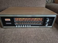 Telefunken T201 Vintage Stereo Radio 70er Jahre HiFi Tuner  funktionsfähig