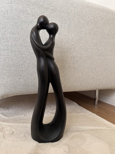 Skulptur braun von gilde - skulptur,