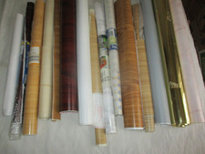 Konvulut  15 Selbstklebende Folie mit / ohne Muster