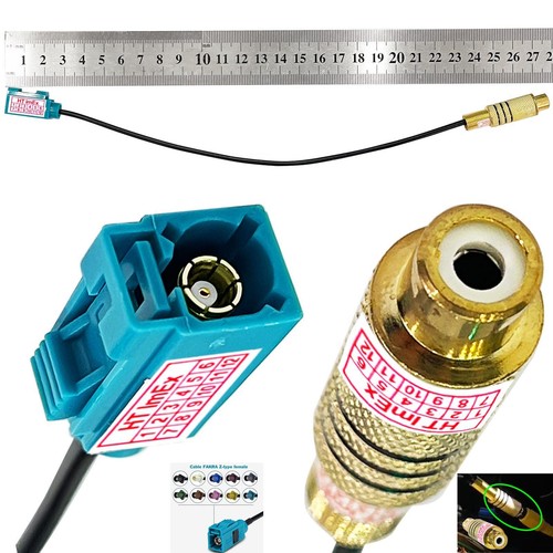 Cinch fakra adapter rca - cinch,
