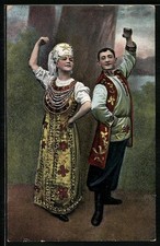 Ansichtskarte russische - ansichtskarte,