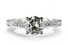 Verlobungsring 1 Brillant 0,73