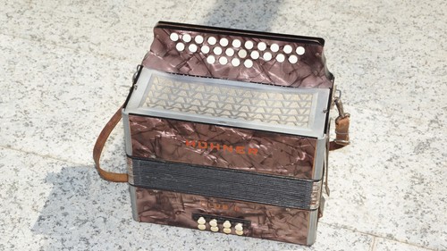 Knopfakkordeon hohner - knopfakkordeon,