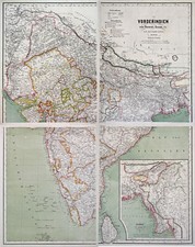 Indien 4 Blatt Original