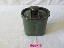 Emaille Feldgeschirr Essgeschirr Essenbehälter Brotdose Shabby Chic SELTEN