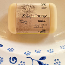 SALING Schafmilchseife - Cosmos Organic zertifiziert / BDIH-zertifiziert