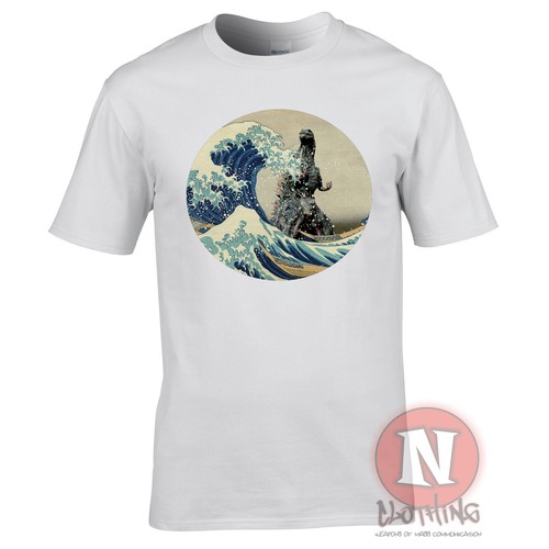 Toller wellen godzilla shirt - toller,