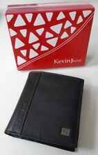 Kevin Jeans Herrenbrieftasche Geldbörse Kartenfächer * echtes Leder *** NEU ***