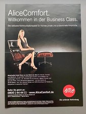 Alice Die schönste Verbindung Eames Chair 2008 Vintage Ad Werbung Reklame