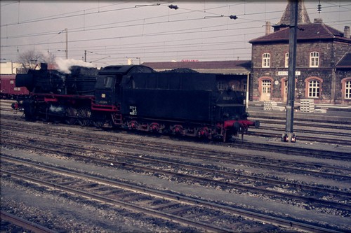 Dia 233 dampflokomotive - br,