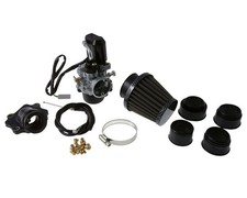 Vergaserkit 2EXTREME 17,5mm mit Choke Ansaugstutzen Luftfilter Minarelli Set
