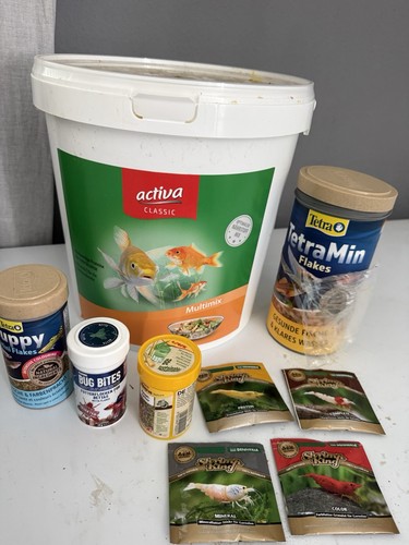 Aquarienfutterkonvolut–