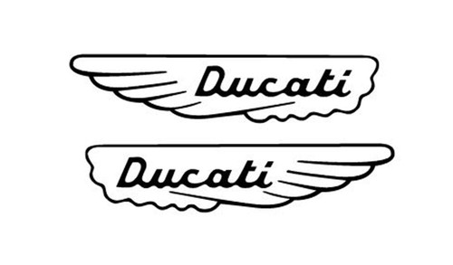 Aufkleber für ducati - 2,